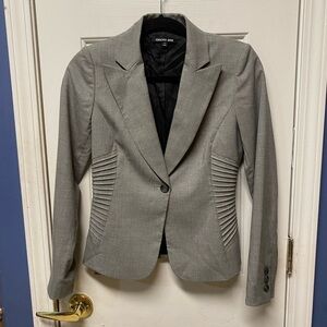 Gianni Bini Women’s Blazer Jacket Lined Gray Size 2